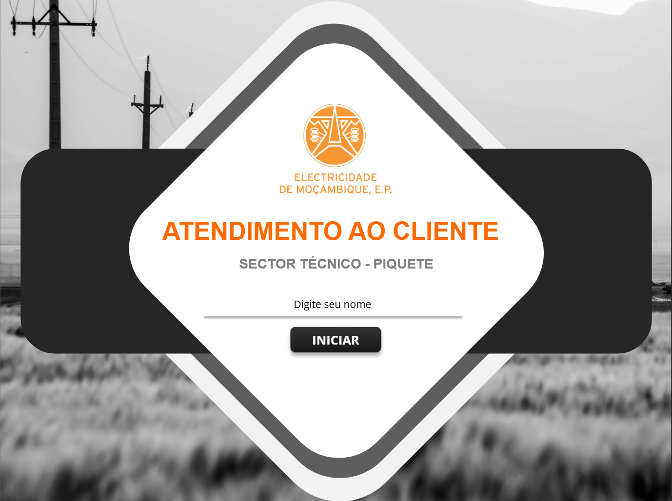 Atendimento ao Cliente - Sector Técnico Piquete